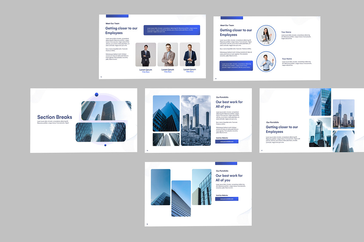 Metrics PPT Template, a Presentation Template by Recreative (Photo 4 of 6)