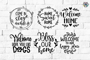 Round Welcome Sign Svg Bundle, an Object Graphic by HeyLenaArts (Thumbnail 2 of 8)