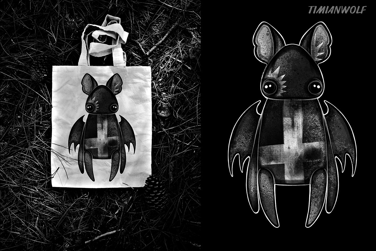Bats - set of 23 PNG by TImianwolf, an Animal Illustration by timianwolf (Photo 2 of 10)