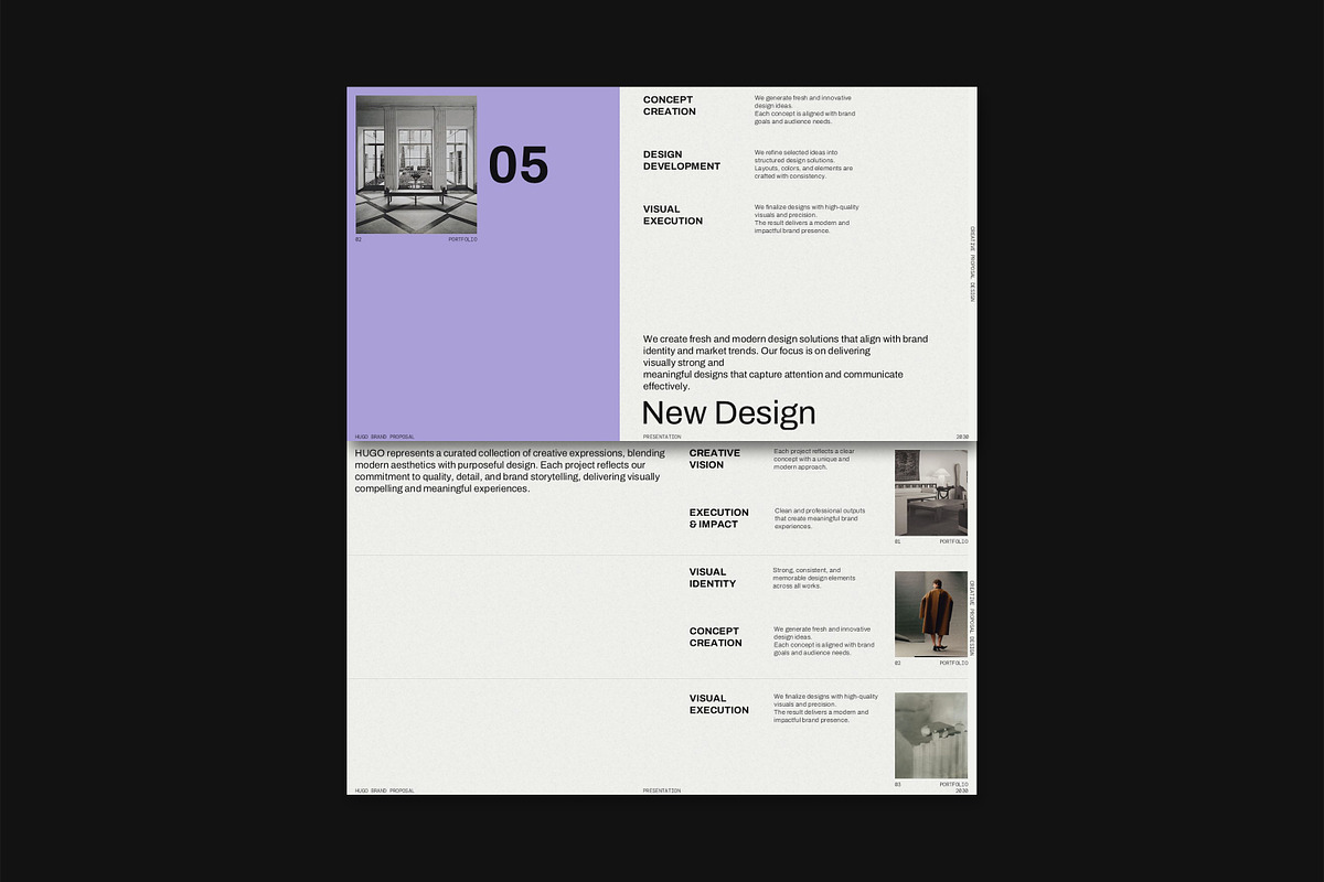 HUGO | Brand Portfolio, a Presentation Template by SparkPro (Photo 6 of 8)