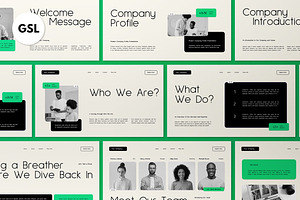 Photography Agency Google Slide, a Presentation Template by graphicook