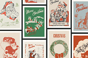 Retro Christmas Design Kit, a Seasonal Illustration by Retro Machine (Thumbnail 3 of 17)