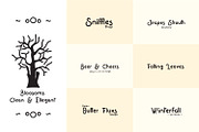 Bloosom Display Font, a Sans Serif Font by Saystype (Thumbnail 3 of 6)