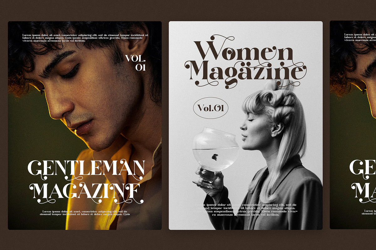 Dargin Elegant Ligature Serif Font, a Serif Font by Perfectype (Photo 7 of 8)