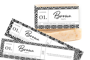 Soap Bar Label Templates