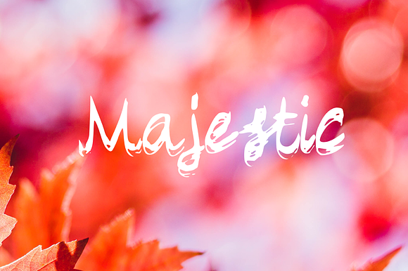 Majestic - Handwritten Script Font preview 5