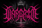 Wargrim | Black Metal Font, a Blackletter Font by Denustudios (Thumbnail 1 of 12)