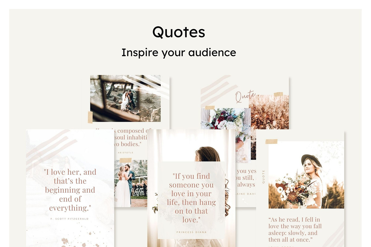 Wedding Pinterest Canva Templates, a Social Media Template by Cultive Creative (Photo 9 of 13)