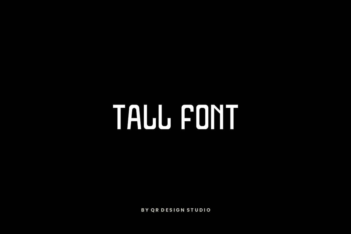 Robos Chasero Tall & Condensed Font preview 3