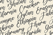 Hello Fresh -  Charming Script Font, a Script Font by Muwatta Studio (Thumbnail 2 of 10)