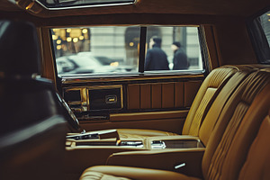 Chauffeur awaits corporate clients i, a Photo by Iftikhar Alam