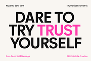 Nuventa - Humanist Geometric Fonts, a Sans Serif Font by Yukita Creative (Thumbnail 8 of 11)
