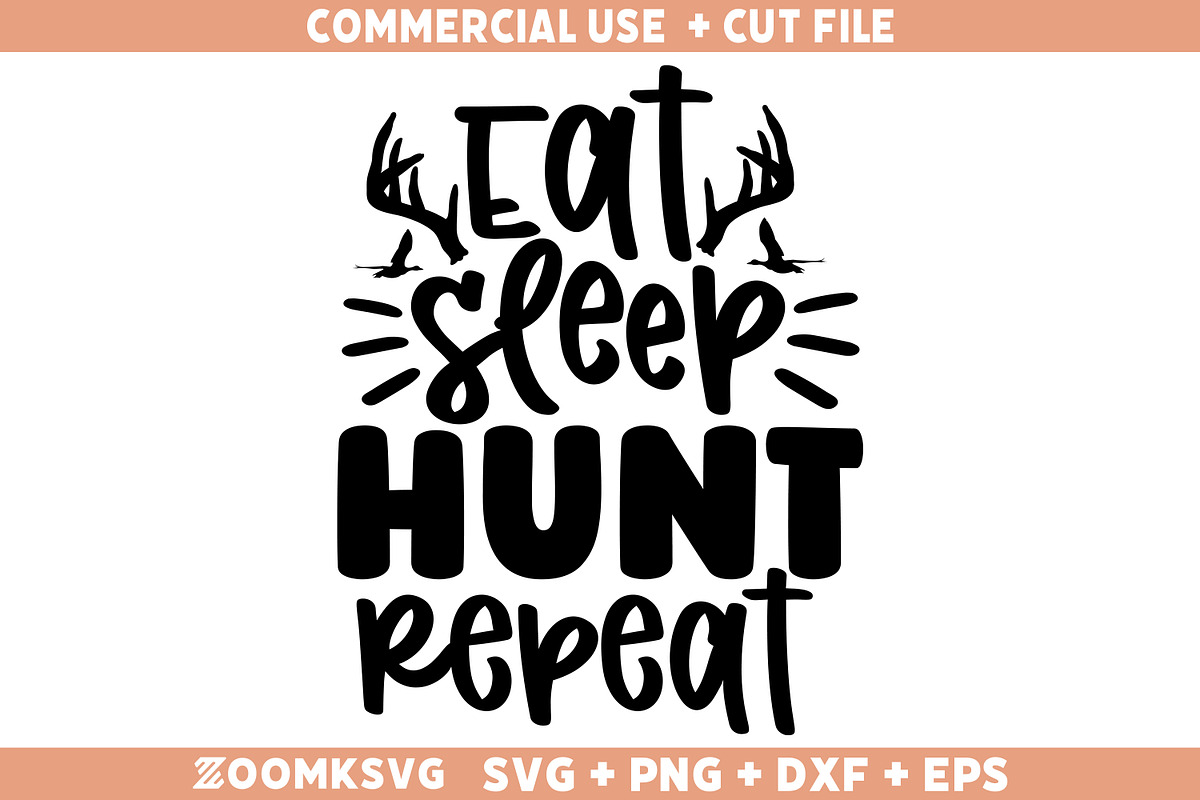 Hunting SVG Bundle 20 Designs, an Illustration by ZoomkSVG (Photo 8 of 40)