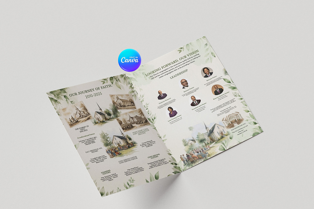 Church Anniversary Canva Program, an Invitation Template by Arslan (Photo 3 of 5)