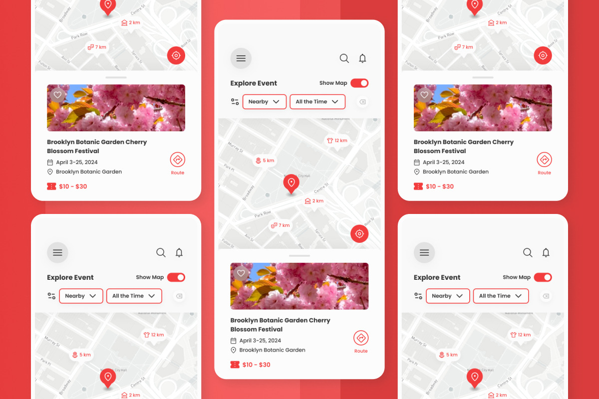Evolvea - Event Booking Dashboard, an UI Kit Template by twinstd (Photo 2 of 5)