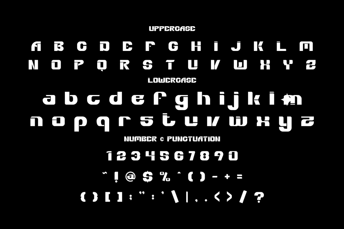 Bold Move Strong Sport Font, a Font by PutraCetol Studio (Photo 5 of 5)