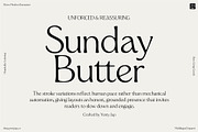YJ Sunday Butter, a Script Font by YENTY JAP CO (Thumbnail 1 of 13)