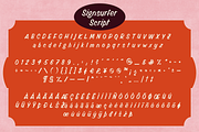 Handwritten signpainter font script, a Script Font by learningkiddos (Thumbnail 3 of 10)