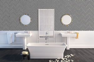 interior PSD, Bathroom photo