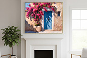 Bougainvillea Mediterranean Art, a Background Graphic by Floraphoria (Thumbnail 2 of 13)