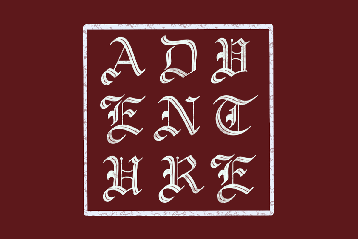 Gothic Blackletter Procreate Brushes, a Brush Add-On by The Forge Type Co (Photo 5 of 12)