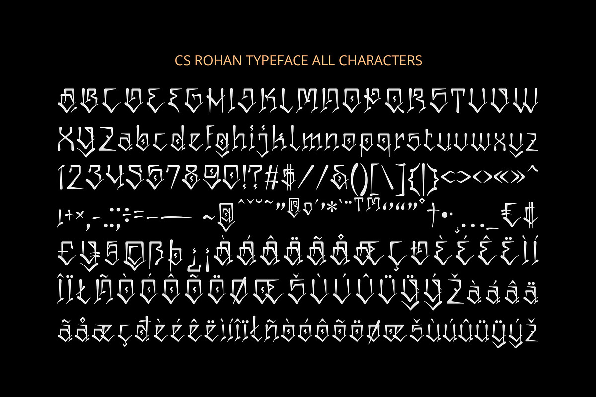 CS Rohan – Chicano Graffiti Font, a Sans Serif Font by Craft Supply Co. (Photo 8 of 8)