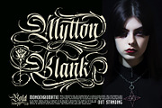 Blink Round Typeface, a Blackletter Font by alit design (Thumbnail 4 of 20)