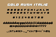 Gold Rush Font Trio, a Sans Serif Font by PARAMAJAN (Thumbnail 10 of 12)