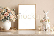 Frame Mockup Interior PSD JPG PNG, a Mockup by Mockup Shop (Thumbnail 1 of 2)