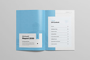 FLORA | Annual Report Template, a Brochure Template by KreateTribe (Thumbnail 2 of 9)