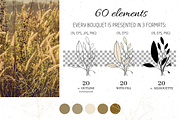 Botanical shapes, organic forms, a Decorative Illustration by JuDesign (Thumbnail 8 of 11)