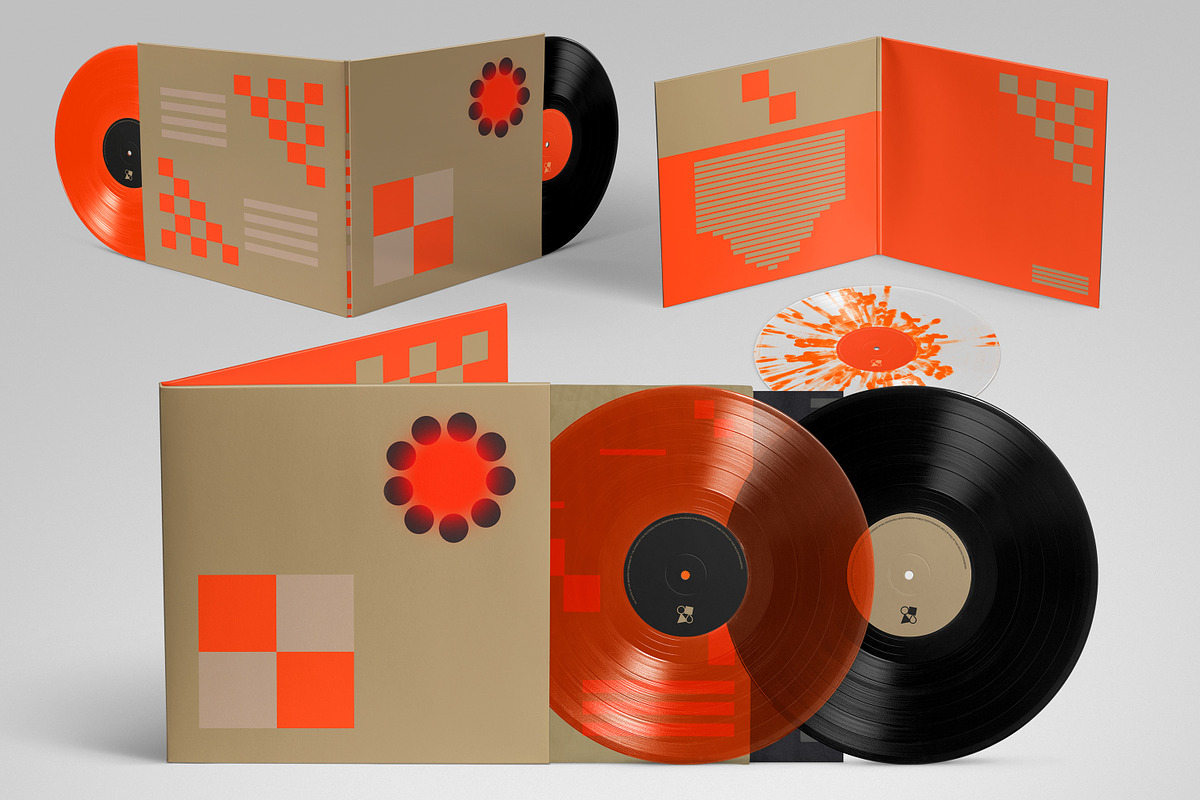 Gatefold Vinyl Mockup Pack, a Packaging Mockup by Glue Lab (Photo 1 of 8)
