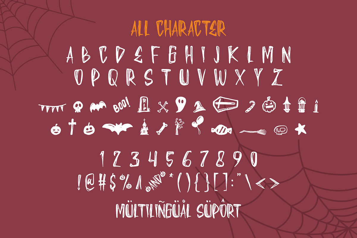 Wasted Halloween |Spooky Handwritten, a Font by Forberas Club (Photo 6 of 7)