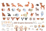 Autumn Baby Animals illustrations, an Animal Illustration by OxanaTally (Thumbnail 8 of 17)