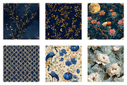 Vintage Luxury Halloween Chinoiserie, a Pattern Graphic by fashionaddict (Thumbnail 3 of 5)