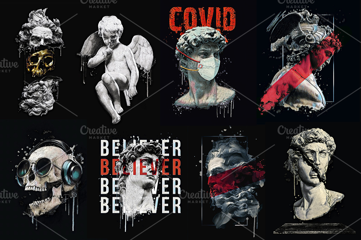 Pop art illustration.T-shirt prints, a Decorative Illustration by StudioLondon (Photo 1 of 9)