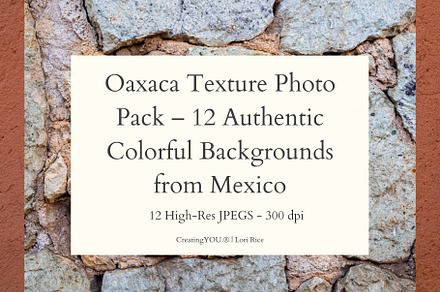 Oaxaca Texture Photo Pack