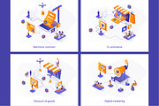 Isometric Concept Illustration Kit, a Templates & Theme by alexdndz (Thumbnail 11 of 26)