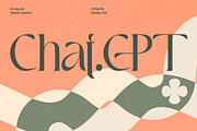 Ez-Sanjaya - Modern Decorative Font, a Serif Font by Eztudio (Thumbnail 8 of 12)