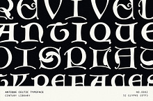 Antique Gothic Celtic Font
