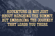 Hiking Stylish - Condensed Slab, a Slab Serif Font by Pian45 Studio (Thumbnail 2 of 8)