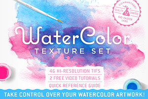 Watercolor Texture Pack