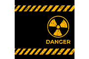 Radiation warning grunge, biohazard, a Texture Graphic by Vector Tradition (Thumbnail 3 of 3)