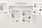 Color Newspaper Template Canva Edit, a Templates & Theme by Tabitha Emma (Thumbnail 6 of 9)