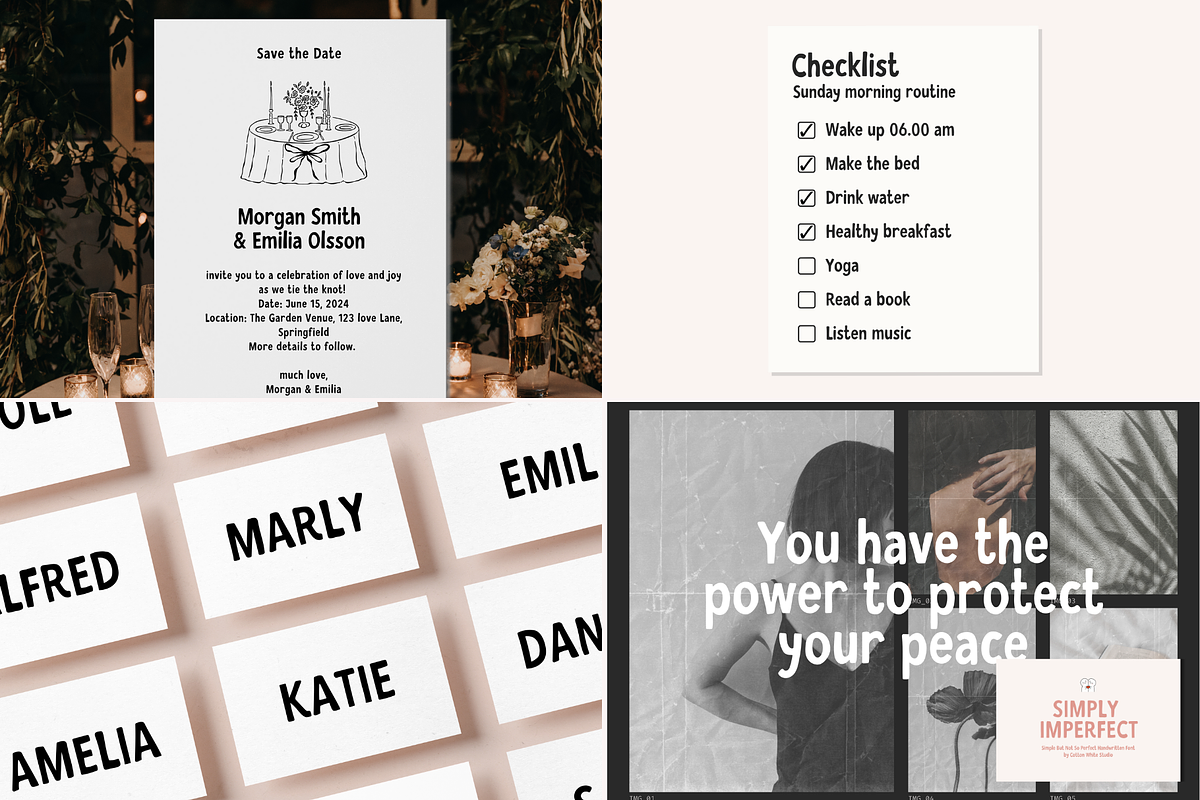 The Ultimate Digital Planner Fonts, a Handwritten Font by Cotton White Studio (Photo 6 of 10)