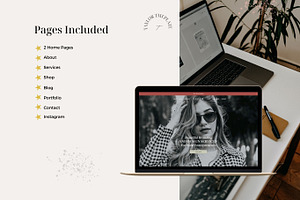 Squarespace 7.1 Template Taylor Ray