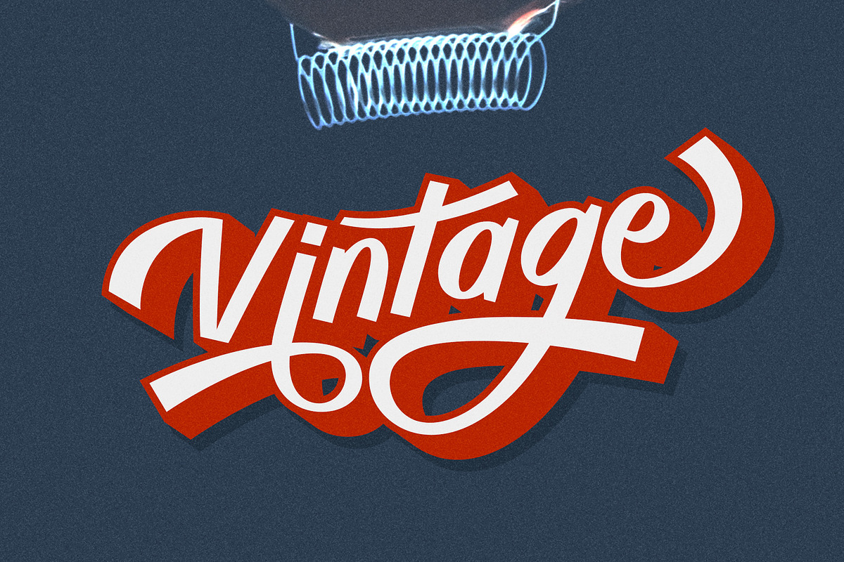 Billy Coaster Modern Retro Typeface, a Script Font by HIRO.std (Photo 7 of 11)
