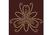 Floral Vector Abstract Pattern, a Decorative Illustration by FineArtStudio (Thumbnail 1 of 3)