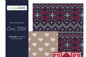 Cross Stitch pattern mini collection