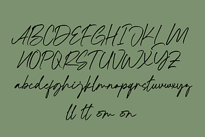 Sedoyo Rolas - Script Font